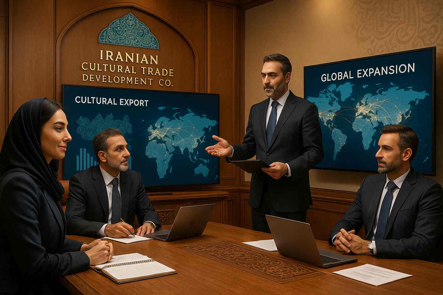 برترین شرکت توسعه تجارت فرهنگی ایرانیان در خارج از کشور