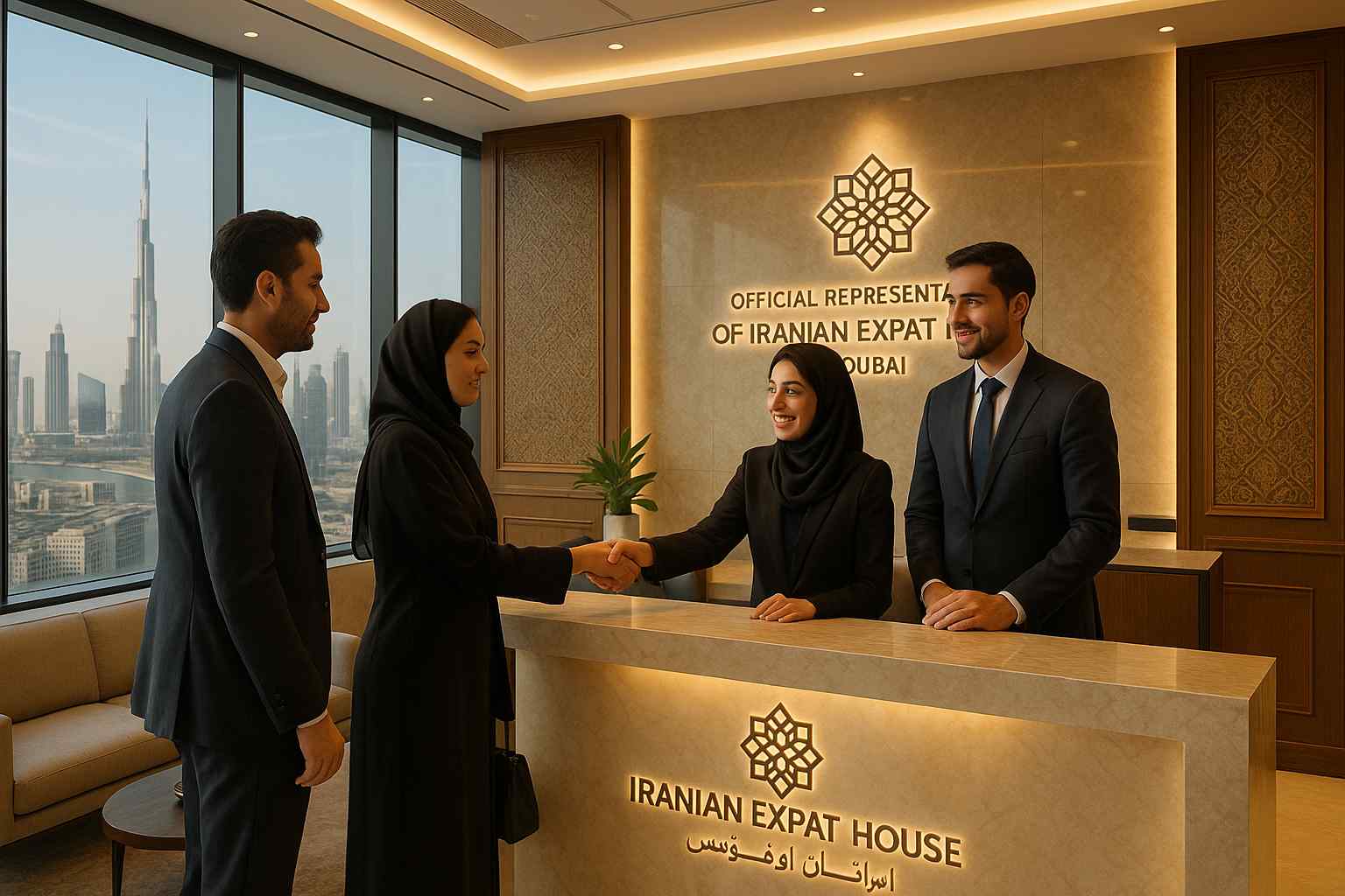 نمایندگی رسمی خانه ایرانیان خارج از کشور در دبی