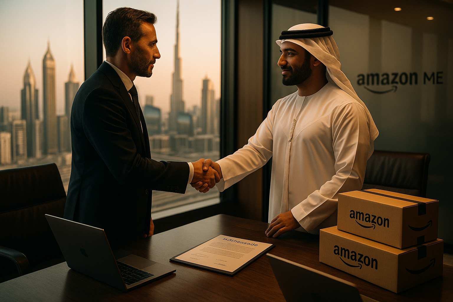 همکاری با Amazon خاورمیانه