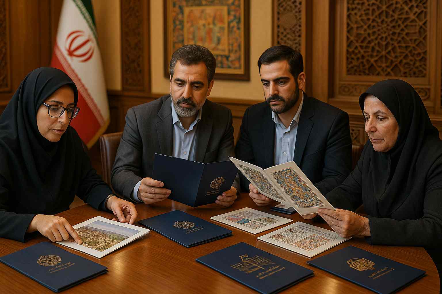 همکاری با وزارت میراث فرهنگی، گردشگری و صنایع دستی ایران