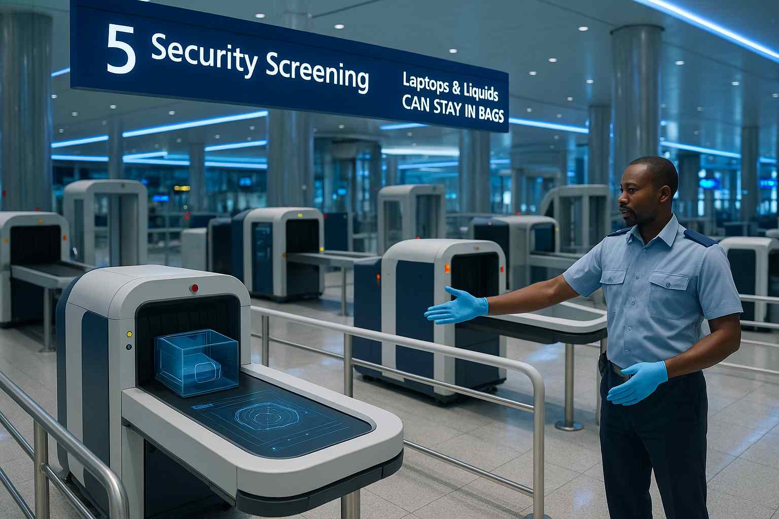 دیگر نیازی به خارج کردن لپ‌تاپ و مایعات در فرودگاه دبی نیست