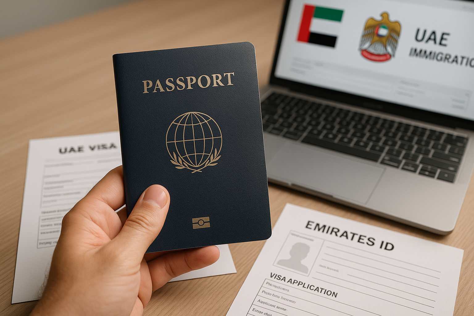 الزام ارائه تصویر جلد پاسپورت برای ویزای امارات