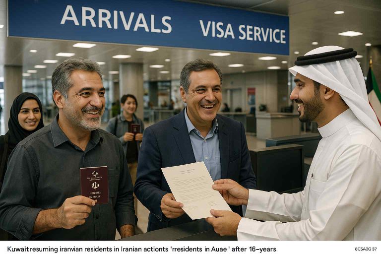 کویت پس از ۱۵ سال، صدور ویزا برای ایرانیان مقیم امارات را از سر گرفت کویت پس از ۱۵ سال، صدور ویزا برای ایرانیان مقیم امارات را از سر گرفت